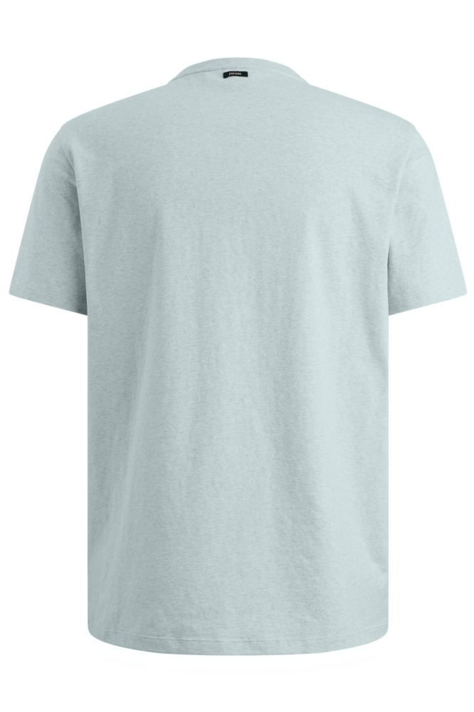 Vanguard blauwe heren t-shirt | Achteraanzicht