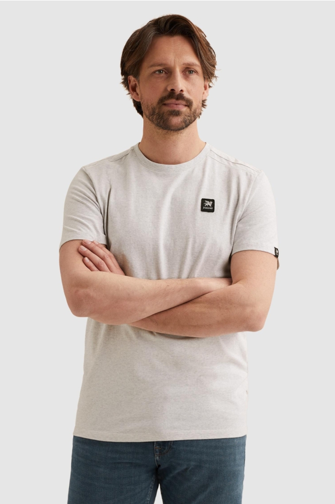 Vanguard grijze heren t-shirt | Model vooraanzicht