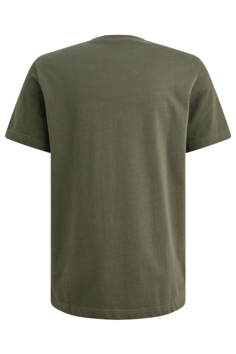 PME legend groene heren t-shirt | Achteraanzicht