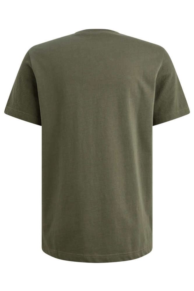 PME legend groene heren t-shirt | Achteraanzicht