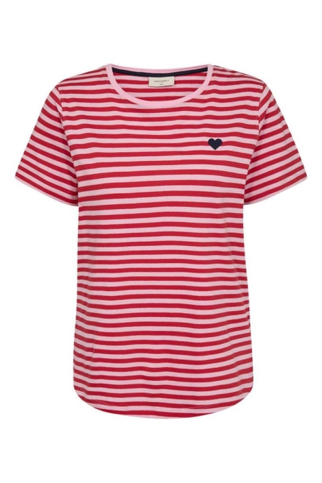 Freequent roze dames t-shirt | Vooraanzicht