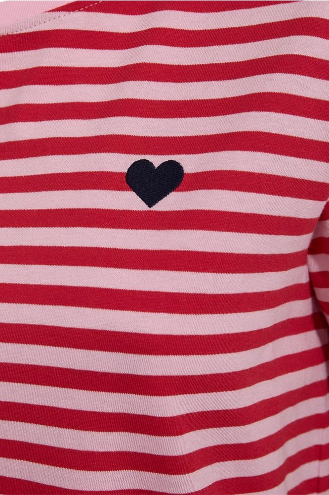 Freequent roze dames t-shirt | Close up