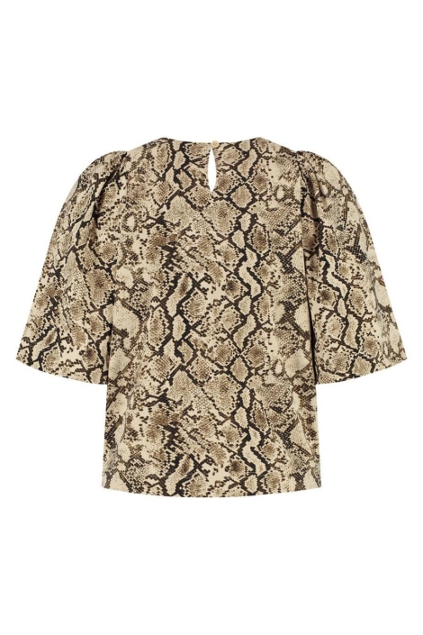 Lady Day multi color dames t-shirt | Achteraanzicht