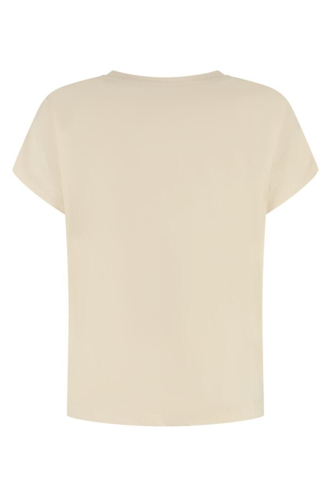 Lady Day ecru dames t-shirt | Achteraanzicht