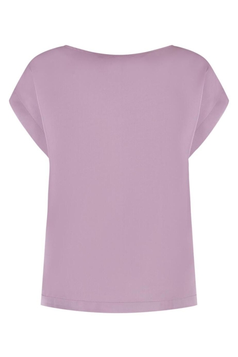 Lady Day paarse dames t-shirt | Achteraanzicht