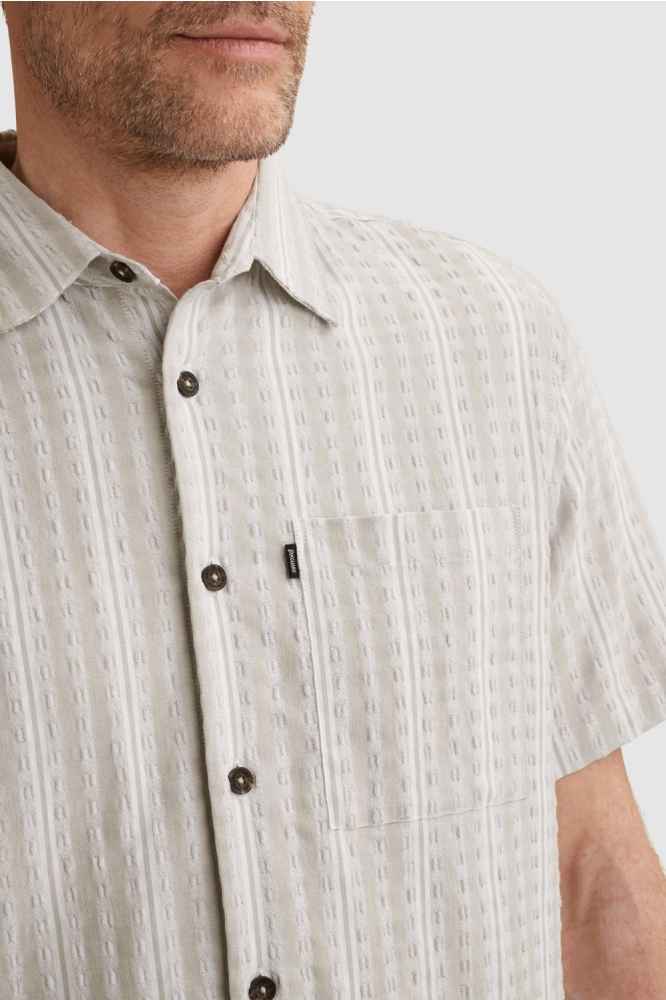 Vanguard groene heren overhemd | Close up