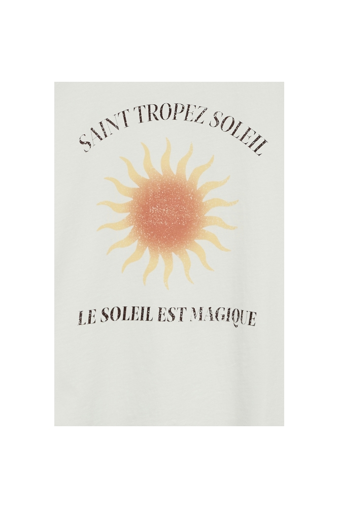 Vero Moda witte dames t-shirt | Close up