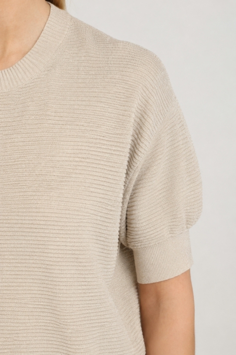 Nukus zand dames t-shirt | Close up