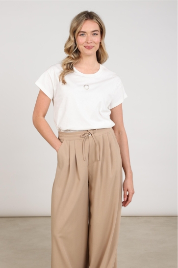 Nukus T-shirt NIEK T SHIRT NKF04015 OFF WHITE