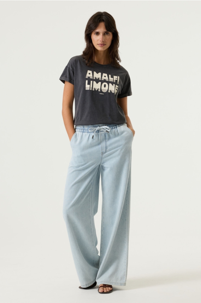 Garcia grijze dames t-shirt | Model