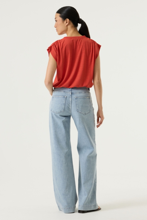 Garcia rode dames t-shirt | Model