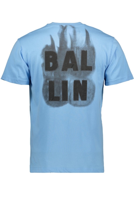 Ballin blauwe heren t-shirt | Achteraanzicht