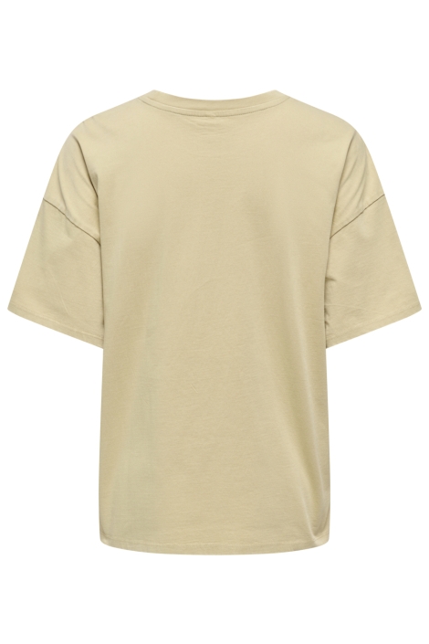 Only groene dames t-shirt | Achteraanzicht