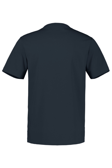 Lerros blauwe heren t-shirt | Achteraanzicht