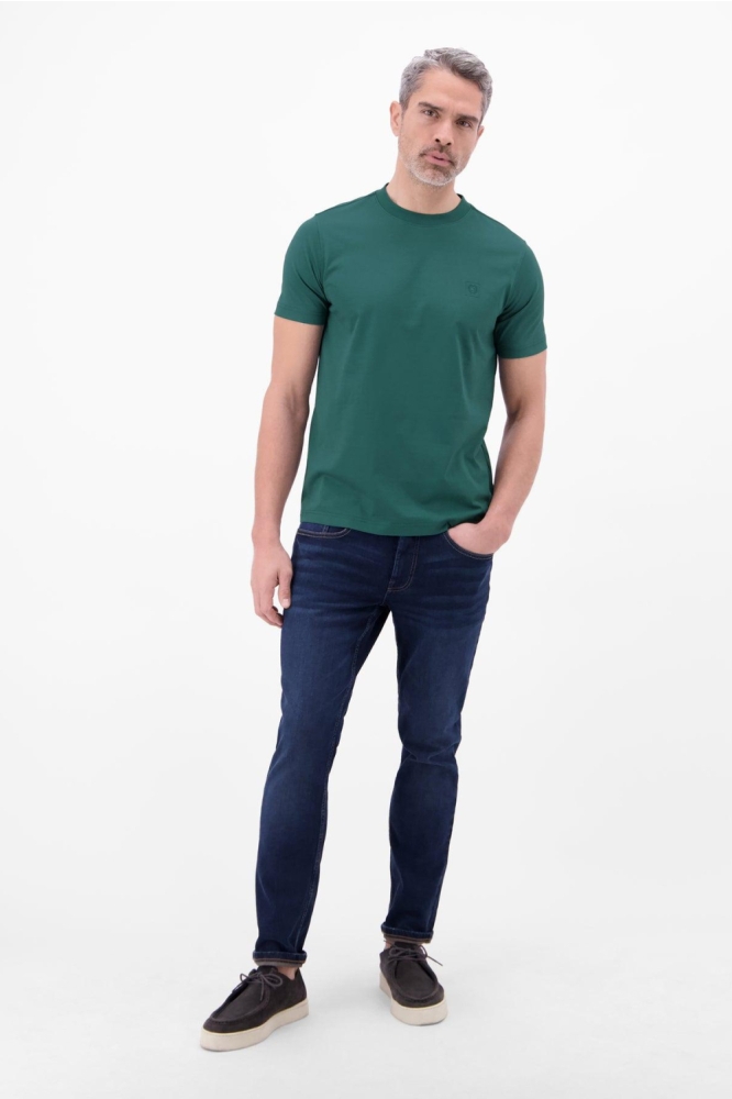 Lerros groene heren t-shirt | Model