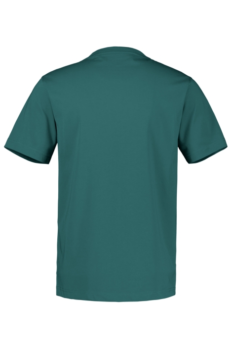Lerros groene heren t-shirt | Achteraanzicht