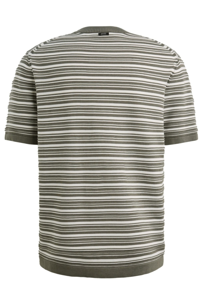 Vanguard groene heren t-shirt | Achteraanzicht