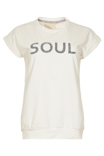 Maicazz T-shirt SUSE T SHIRT SP26 75 014 OFF WHITE SILVER