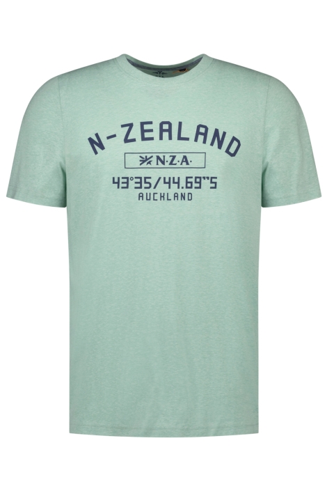 NZA groene heren t-shirt | Vooraanzicht