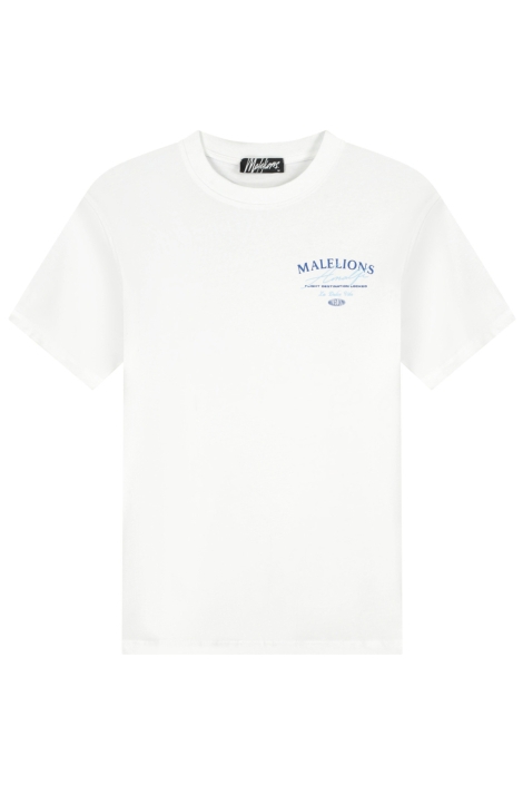 Malelions witte heren t-shirt | Vooraanzicht