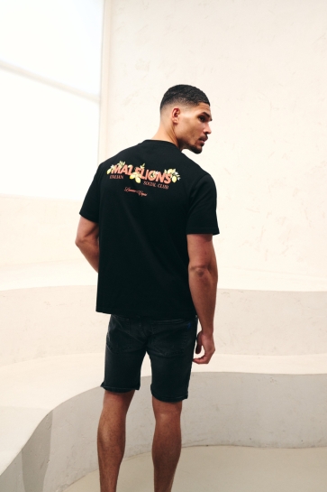 Malelions T-shirt LIMONE DI CAPRI MMC30026031 BLACK
