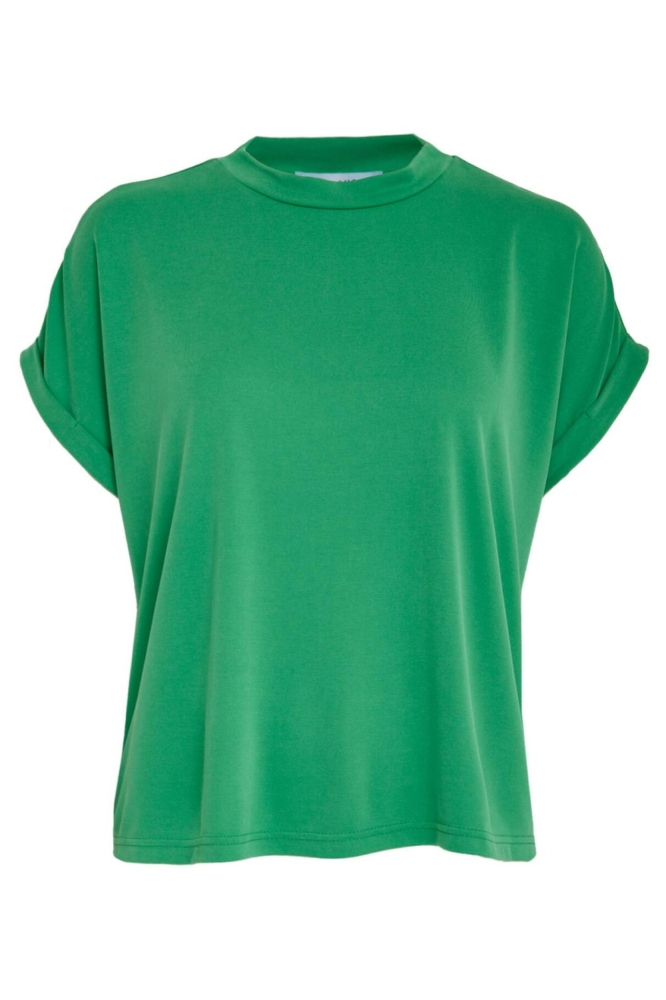 Minus groene dames t-shirt | Vooraanzicht