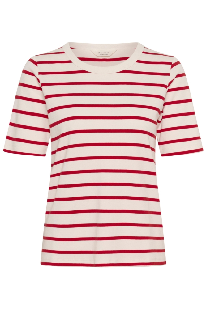 Part Two rode dames t-shirt | Vooraanzicht