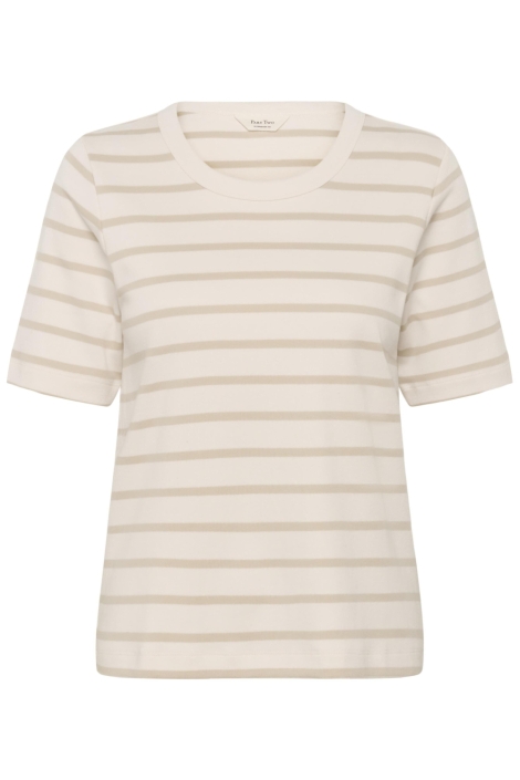 Part Two beige dames t-shirt | Vooraanzicht