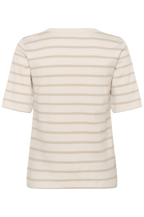 Part Two beige dames t-shirt | Achteraanzicht