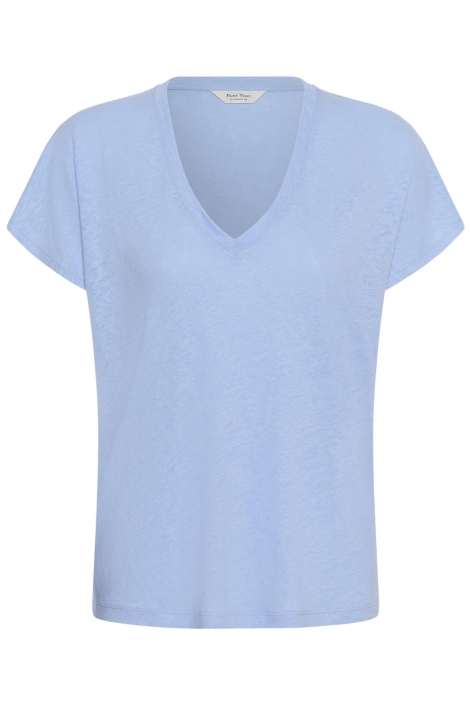 Part Two blauwe dames t-shirt | Vooraanzicht