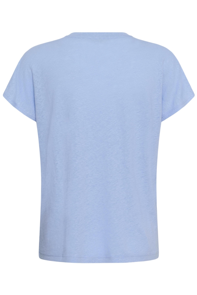 Part Two blauwe dames t-shirt | Achteraanzicht