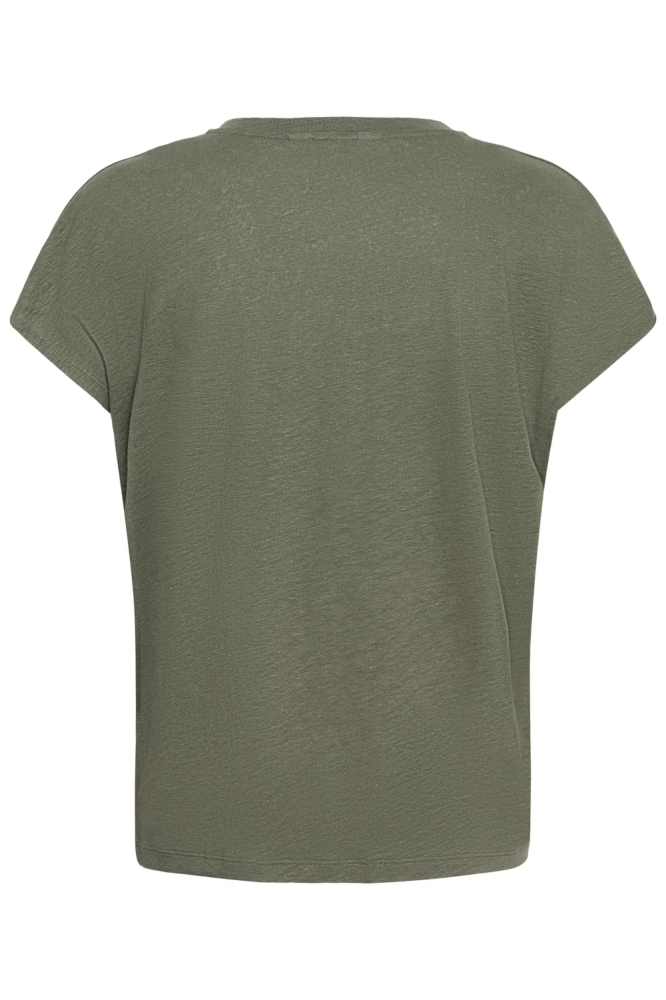 Part Two groene dames t-shirt | Achteraanzicht