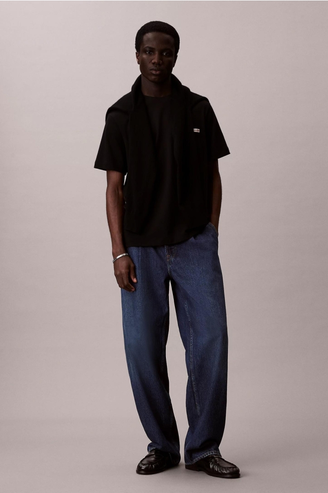 Calvin Klein zwarte heren t-shirt | Model