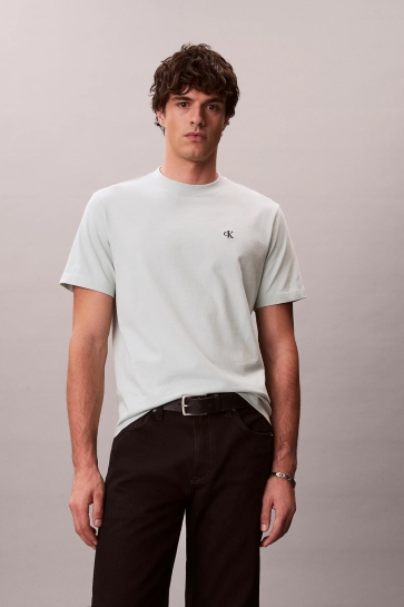 Calvin Klein ss easy monogram tee Groen