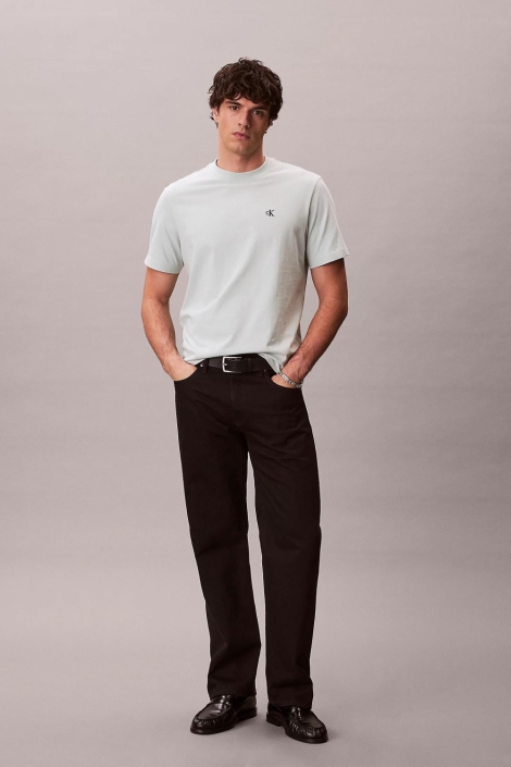 Calvin Klein groene heren t-shirt | Model