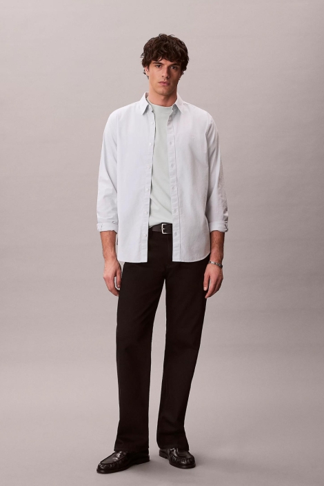 Calvin Klein groene heren t-shirt | Model