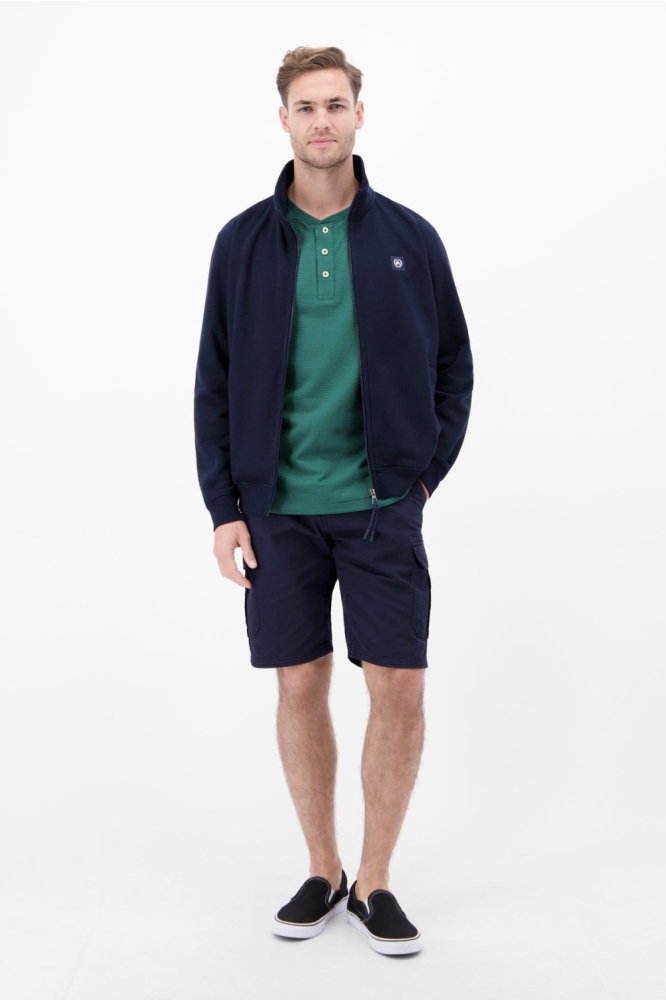 Lerros groene heren t-shirt | Model