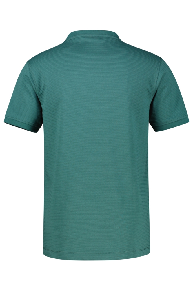 Lerros groene heren t-shirt | Achteraanzicht