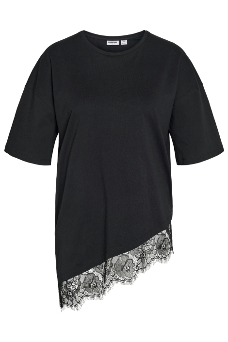 Noisy may zwarte dames t-shirt | Vooraanzicht