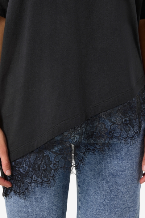 Noisy may zwarte dames t-shirt | Unique Selling Point