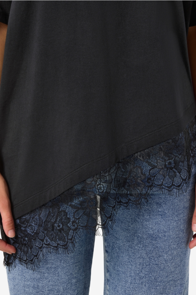 Noisy may zwarte dames t-shirt | Unique Selling Point