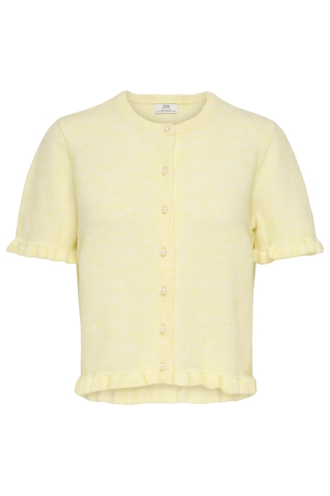 Jacqueline de Yong gele dames vest | Vooraanzicht