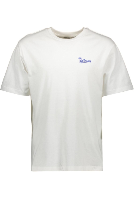 Only & Sons witte heren t-shirt | Vooraanzicht