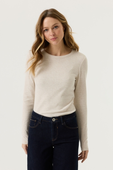 Garcia v260215_ladies t-shirt ls Beige