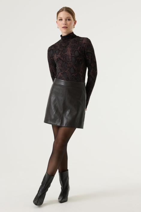 Garcia zwarte dames blouse | Model