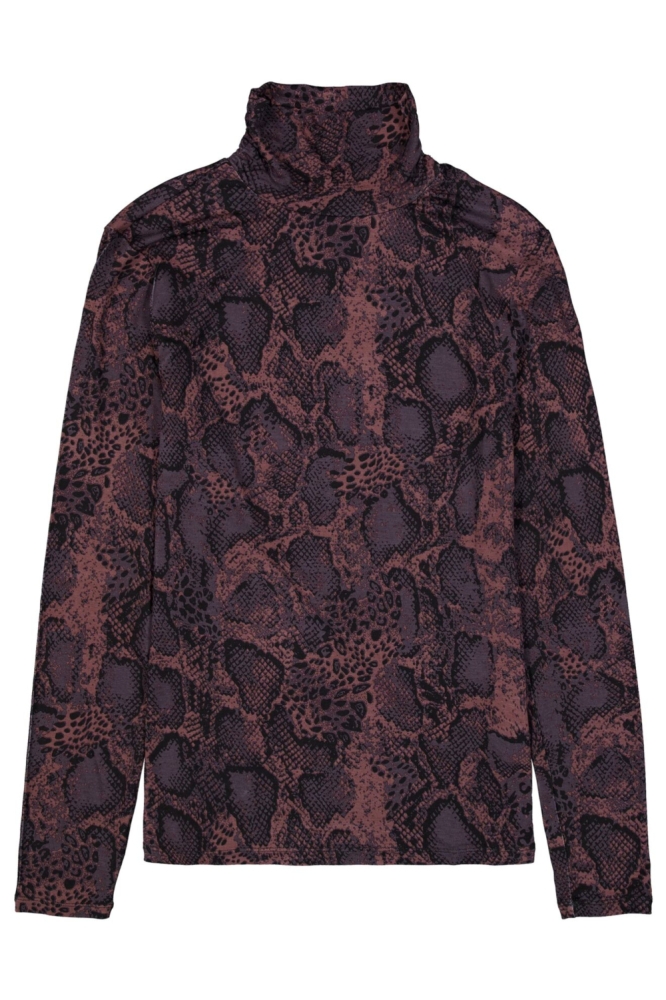 Garcia zwarte dames blouse | Vooraanzicht