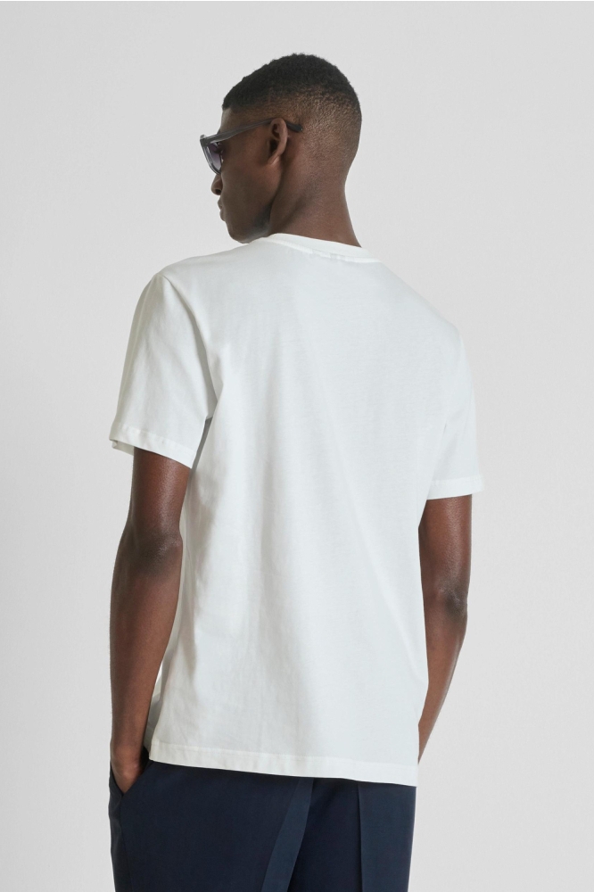Antony Morato witte heren t-shirt | Model achteraanzicht