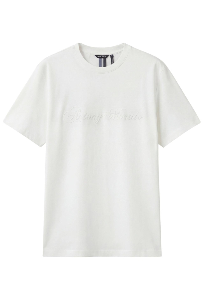 Antony Morato witte heren t-shirt | Vooraanzicht