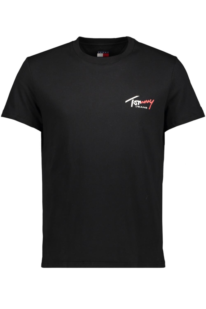 Tommy Jeans zwarte heren t-shirt |