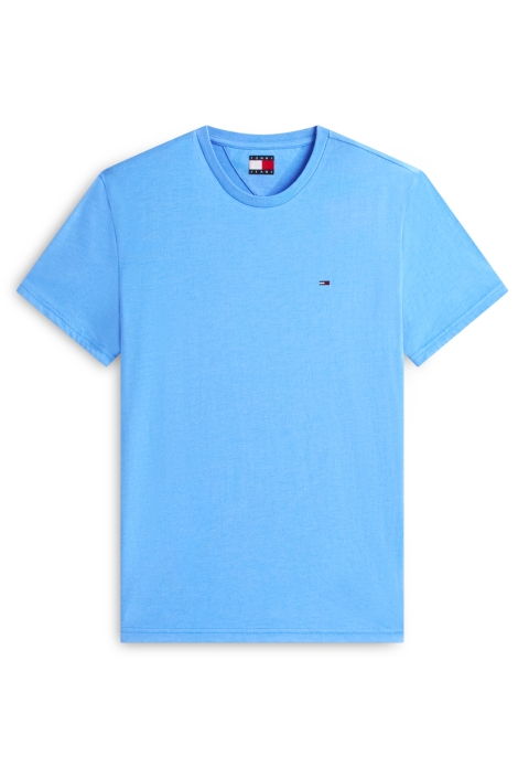 Tommy Jeans blauwe heren t-shirt | Vooraanzicht